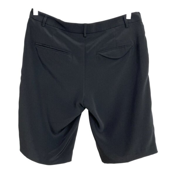 FILIPPA K WOMEN'S BLACK HIGH RISE FORMAL BERMUDAS - L - Picture 2 of 9